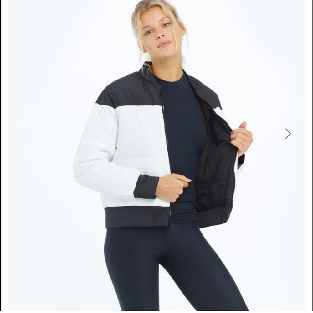 Summersalt reversible bomber jacket -size large